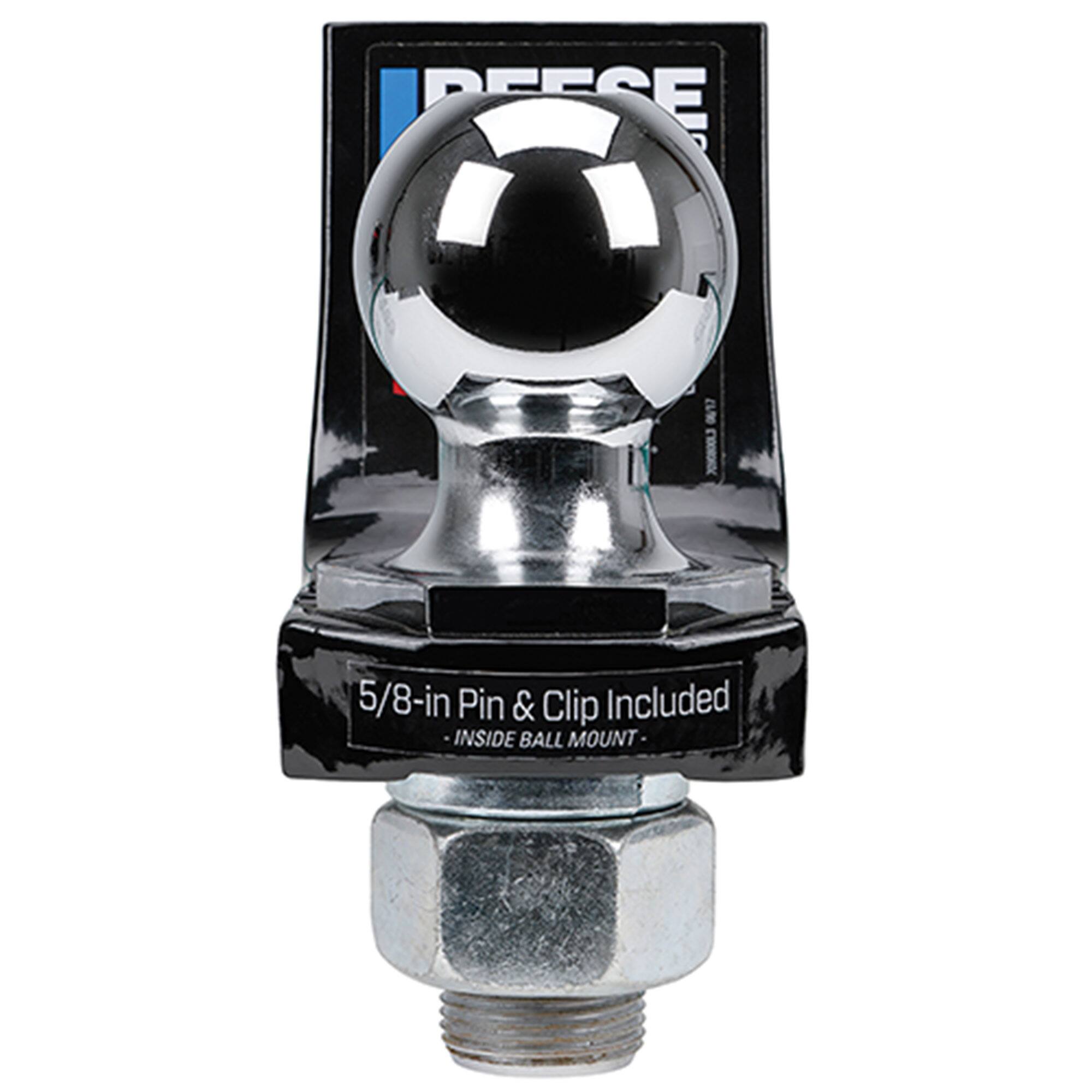REESE  
5/8-in Pin & Clip Included  
INSIDE BALL MOUNT
