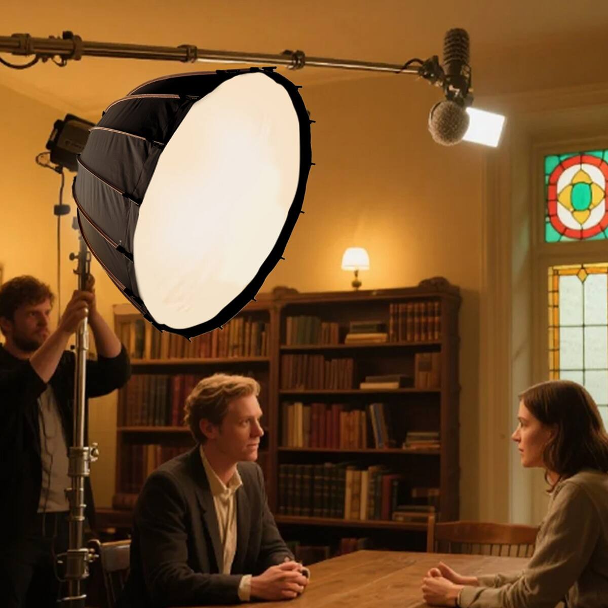 Alt View 5. Smallrig - SmallRig FP-60 23.6x15.7" Quick-Setup Folding Parabolic Softbox with Bowens Mount.