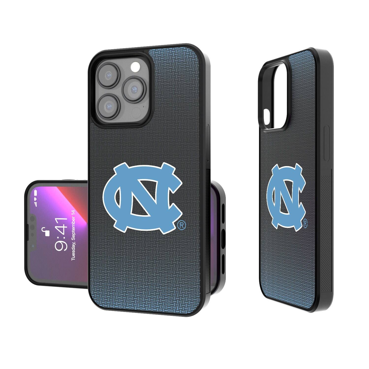 Keyscaper - NCAA - North Carolina Tar Heels Linen Logo iPhone Bump Case - 13 mini - Black price history on PriceWatchPro