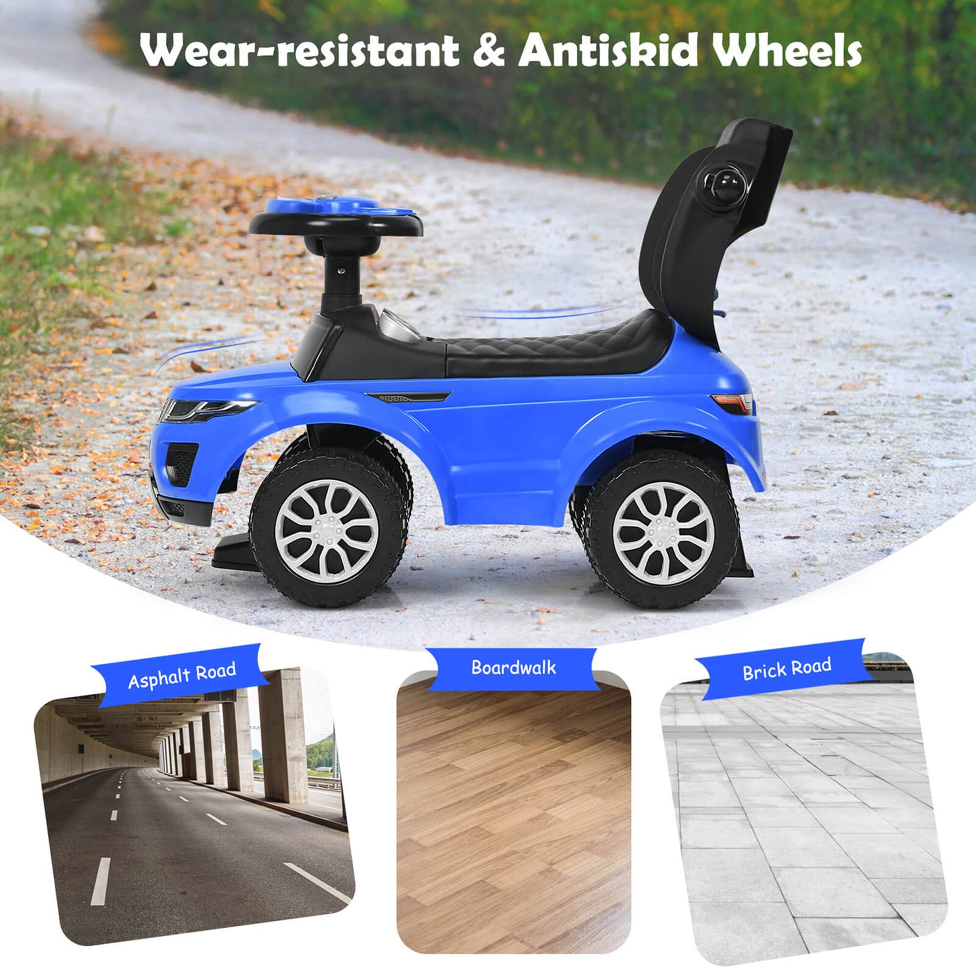 Wear-resistant & Antiskid Wheels

Asphalt Road

Boardwalk

Brick Road