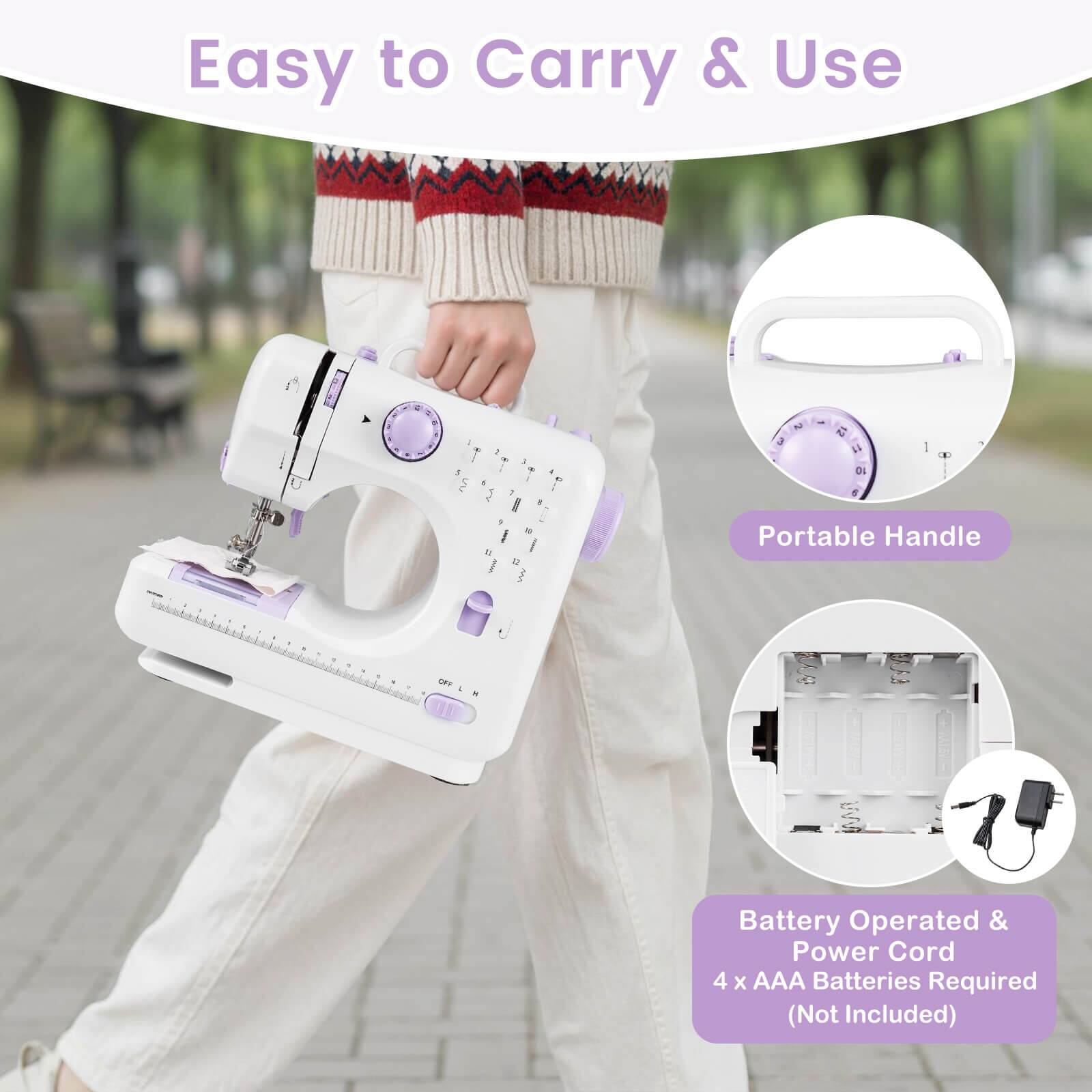 Easy to Carry & Use

- Portable Handle
- Battery Operated & Power Cord
- 4 x AAA Batteries Required (Not Included)
