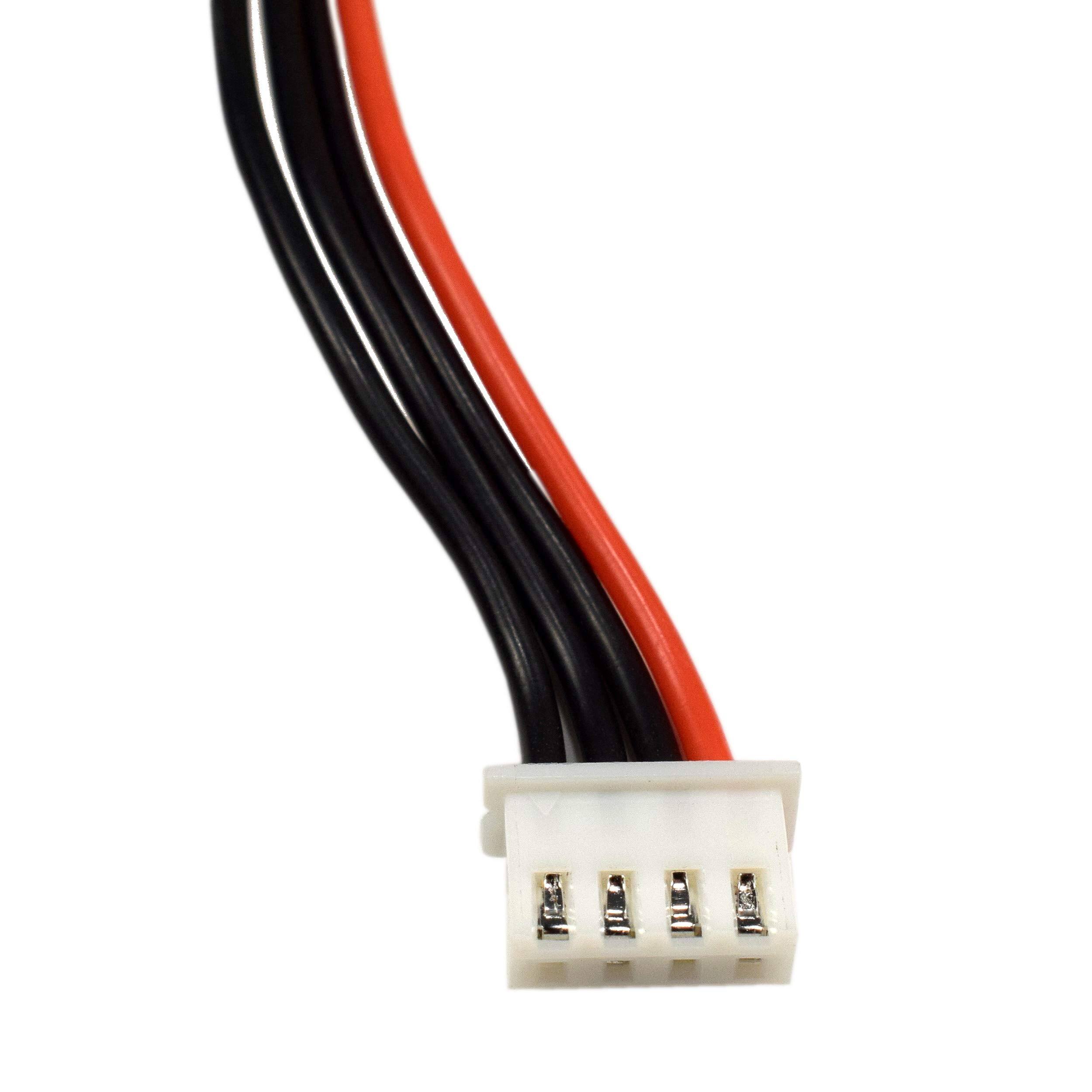 Left. HQRP - Replacement Li-ion Battery 14.8 V 3400 mAh 4-Pin for Marshall Kilburn Portable Bluetooth Speaker.