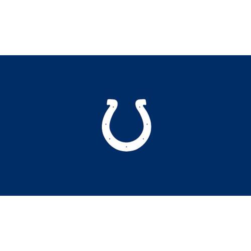 Alt View 1. Imperial - Indianapolis Colts 8' Billiard Cloth - Multicolor.