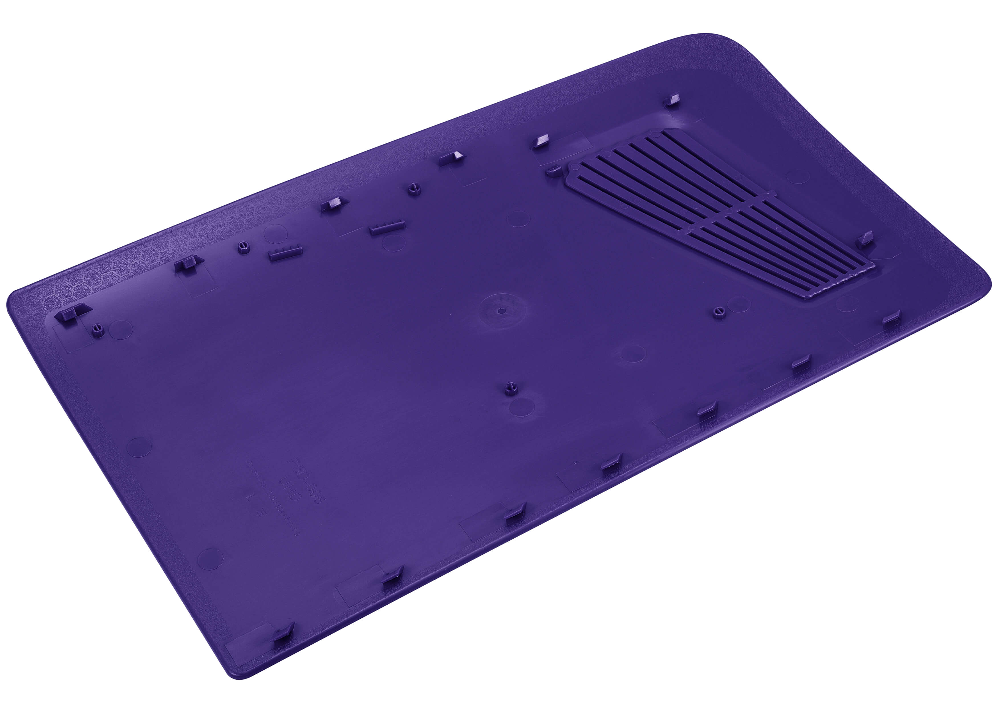 Alt View 4. MobileSentrix - Purple Console Shell Compatible For PlayStation 5 Slim (2 Piece Set) - Purple.