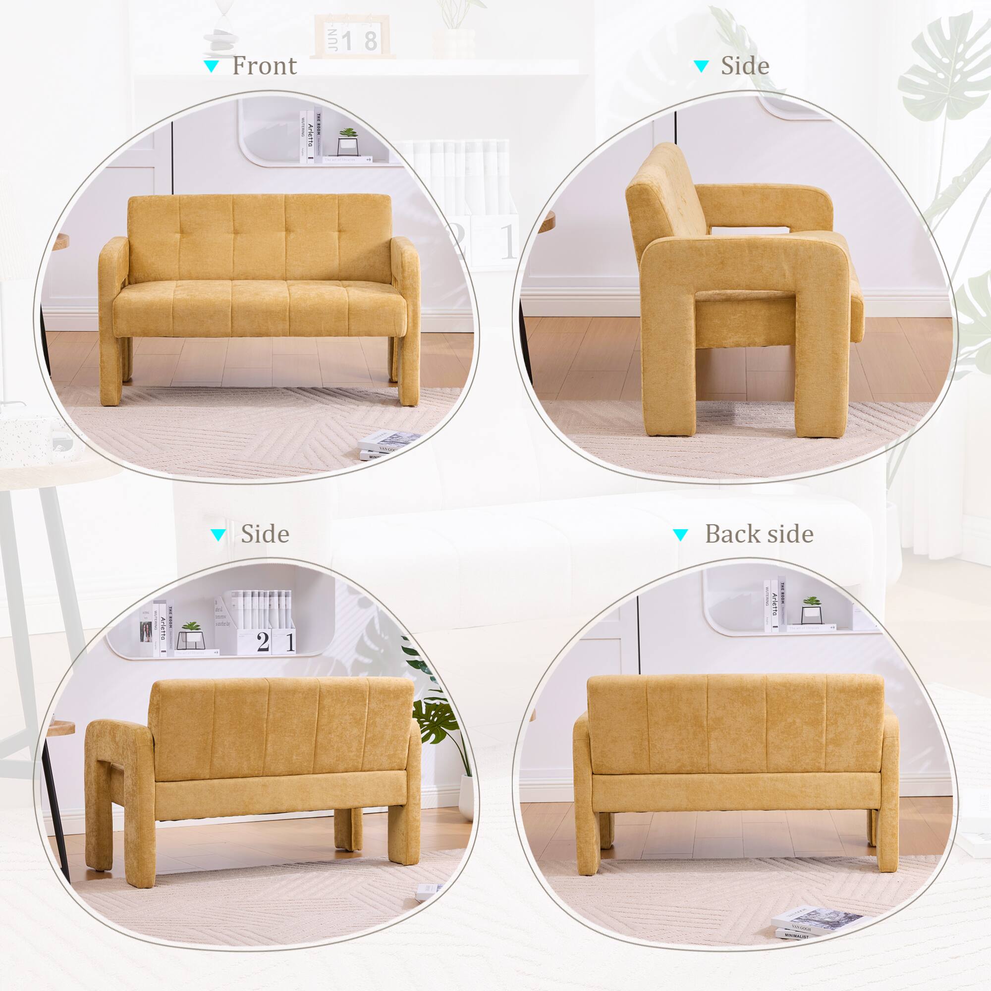 Front  
Side  
Side  
Back side