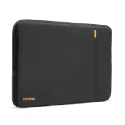 Front. tomtoc - Defender-A13 360° Protective Recycled Laptop Sleeve Bag Case for 14-inch MacBook Pro M5/M4/M3/M2/M1 Pro/Max 2026-2021 - Black.