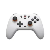 GameSir - Nova Lite Wireless Controller for Windows PC, iOS, Android, Switch/Steam Deck, w/ Hall Effect, Turbo, Rumble Vibration - White - Front_Zoom