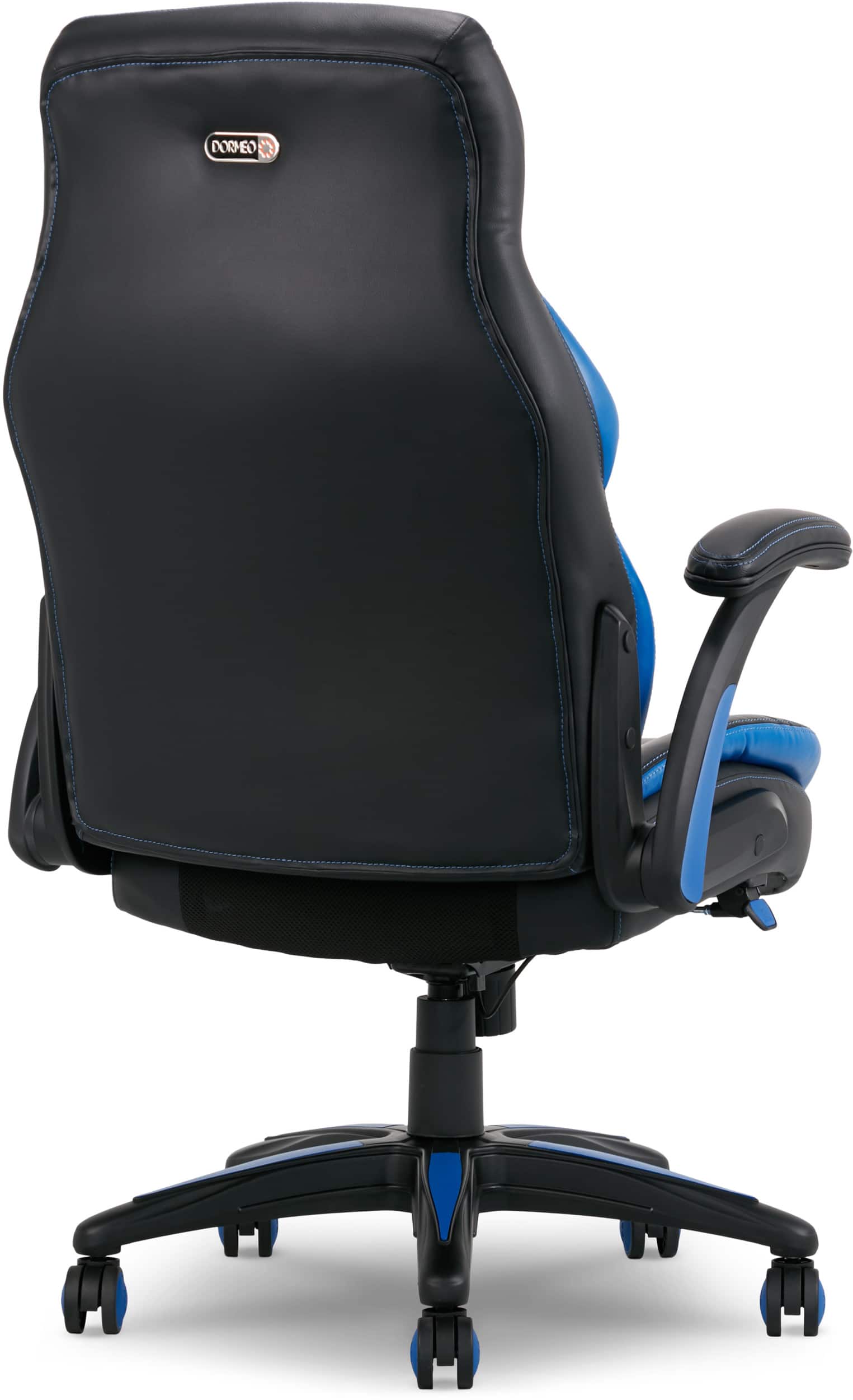 Alt View 20. Dormeo - Vantage OCTAspring Bonded Leather Gaming Chair - Blue.