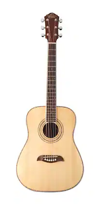 Oscar Schmidt - OGHS-A 1/2 Dreadnought Acoustic Guitar. Spruce - Natural