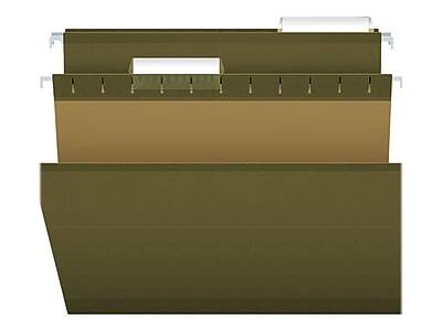 Alt View 1. Pendaflex - Reinforced Hanging File Folders, Legal Size, Standard Green, 25/Box - Green.