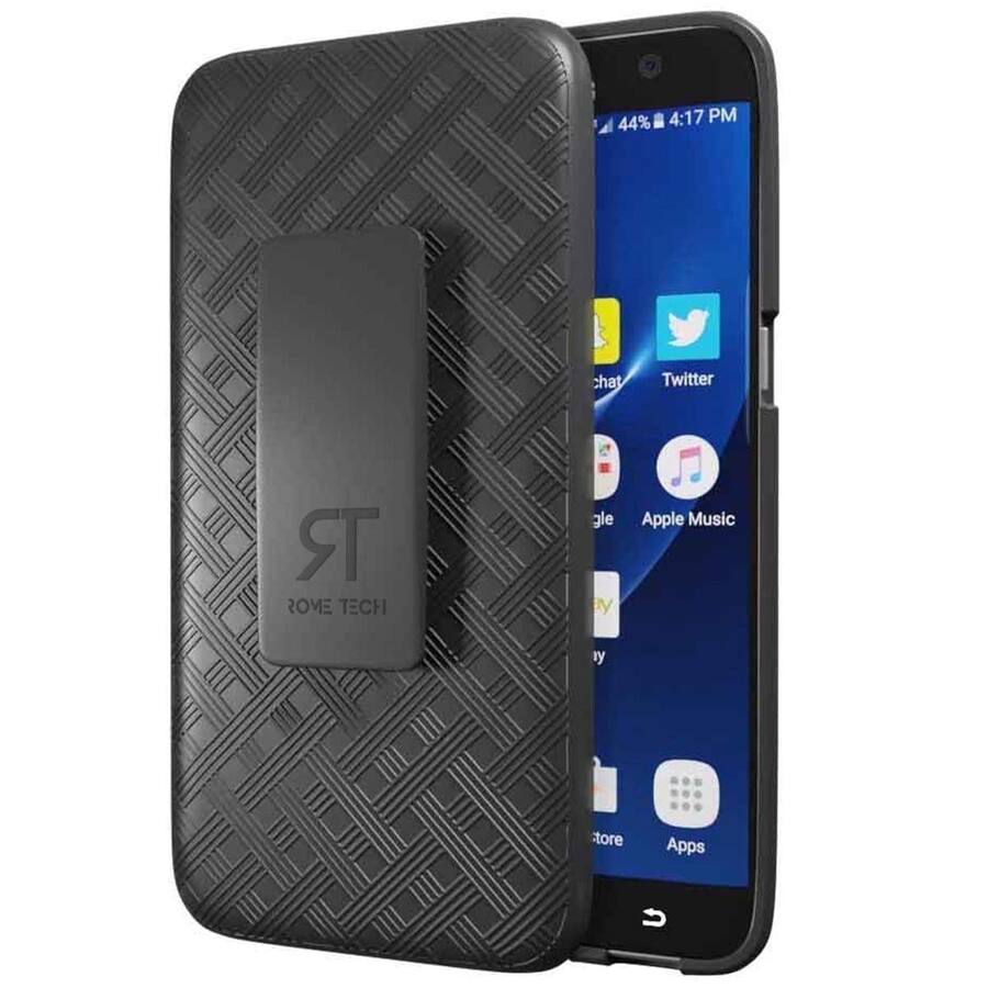 Layered Shell Elements RomeTech Shell Holster Combo Case for Samsung Galaxy S7 edge Black ...