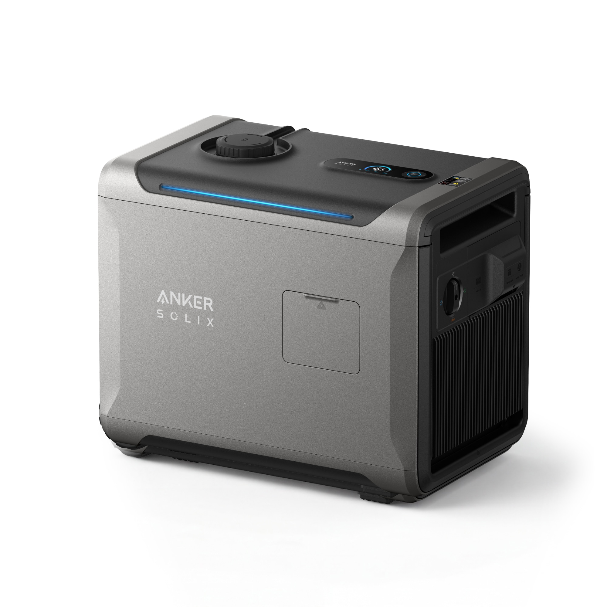 Anker - SOLIX Smart Generator 5500, 5x Efficiency, DC range extended for E10, Tri-Fuel, auto start-stop, 0% APR financing