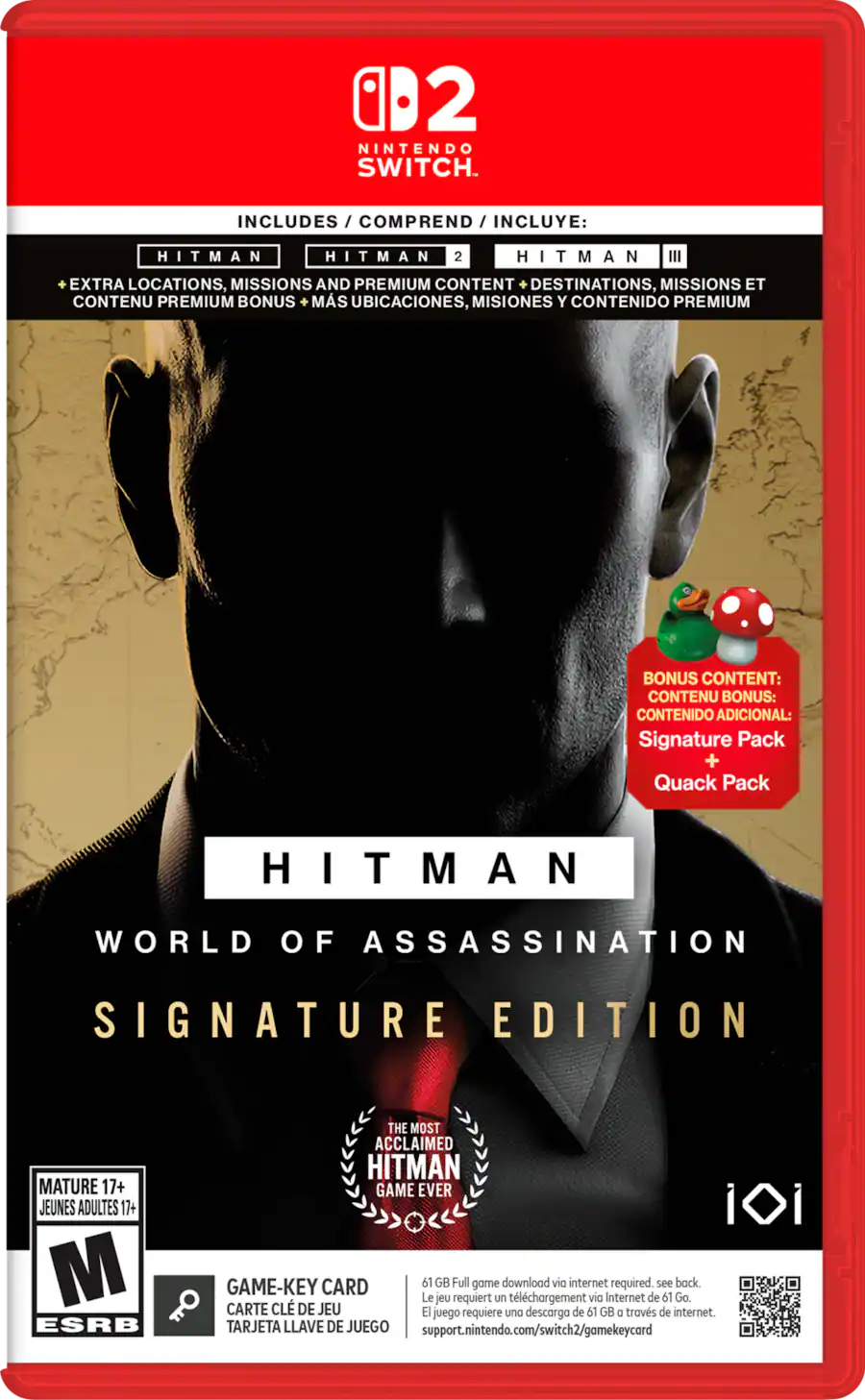 HITMAN World of Assassination Signature Edition Nintendo Switch