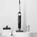 Left. eufy Clean - MACH V1 Ultra Upright Vacuum with All-in-One Cordless StickVac and Steam Mop - Black.