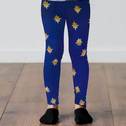 Front. Rubies - Captain Marvel Child Leggings Girls Halloween Costume Accessories - 6+ - Blue.
