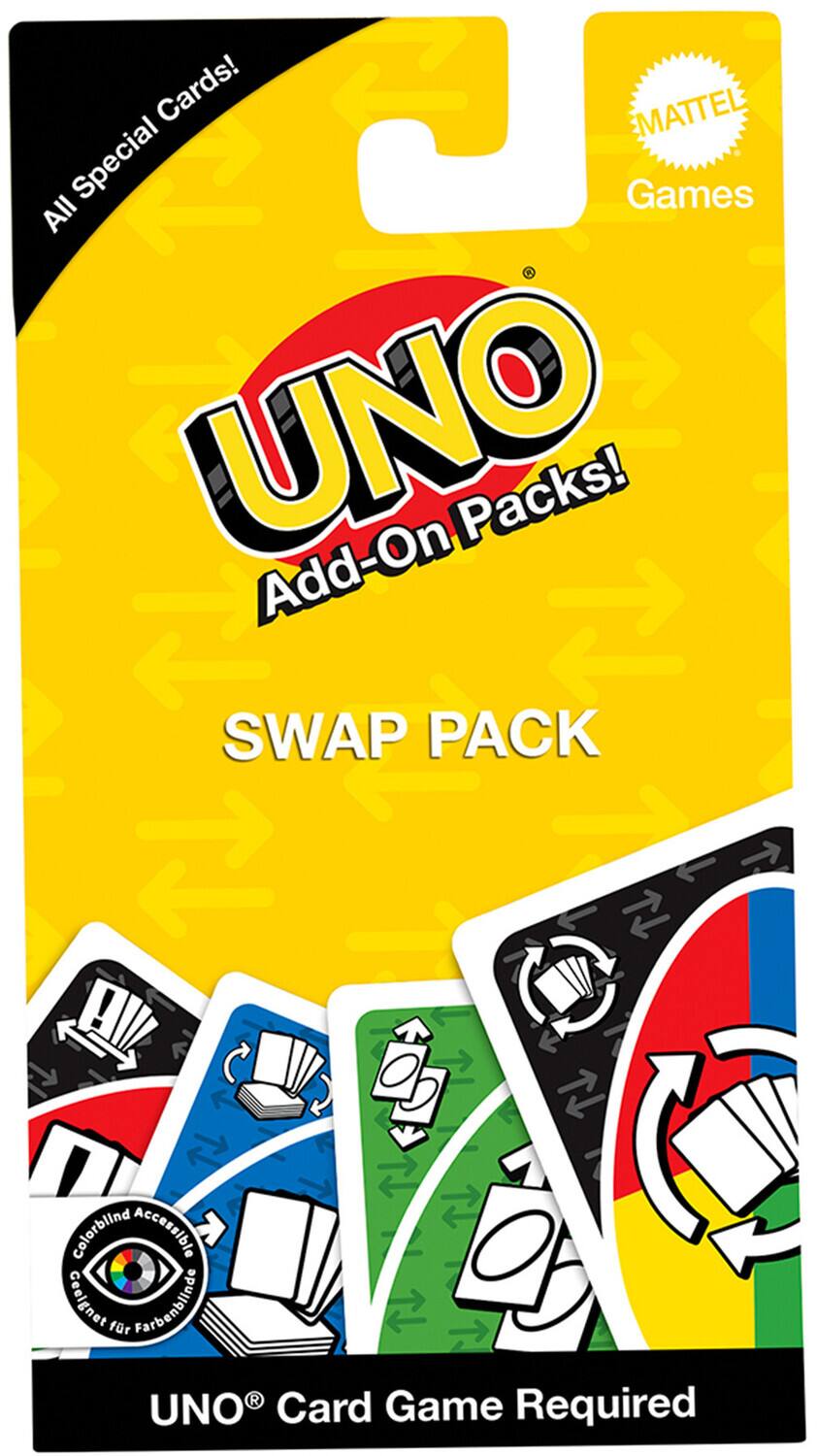 Mattel - Games - Uno Add-On Packs, Swap Pack - Collectibles - Multicolor