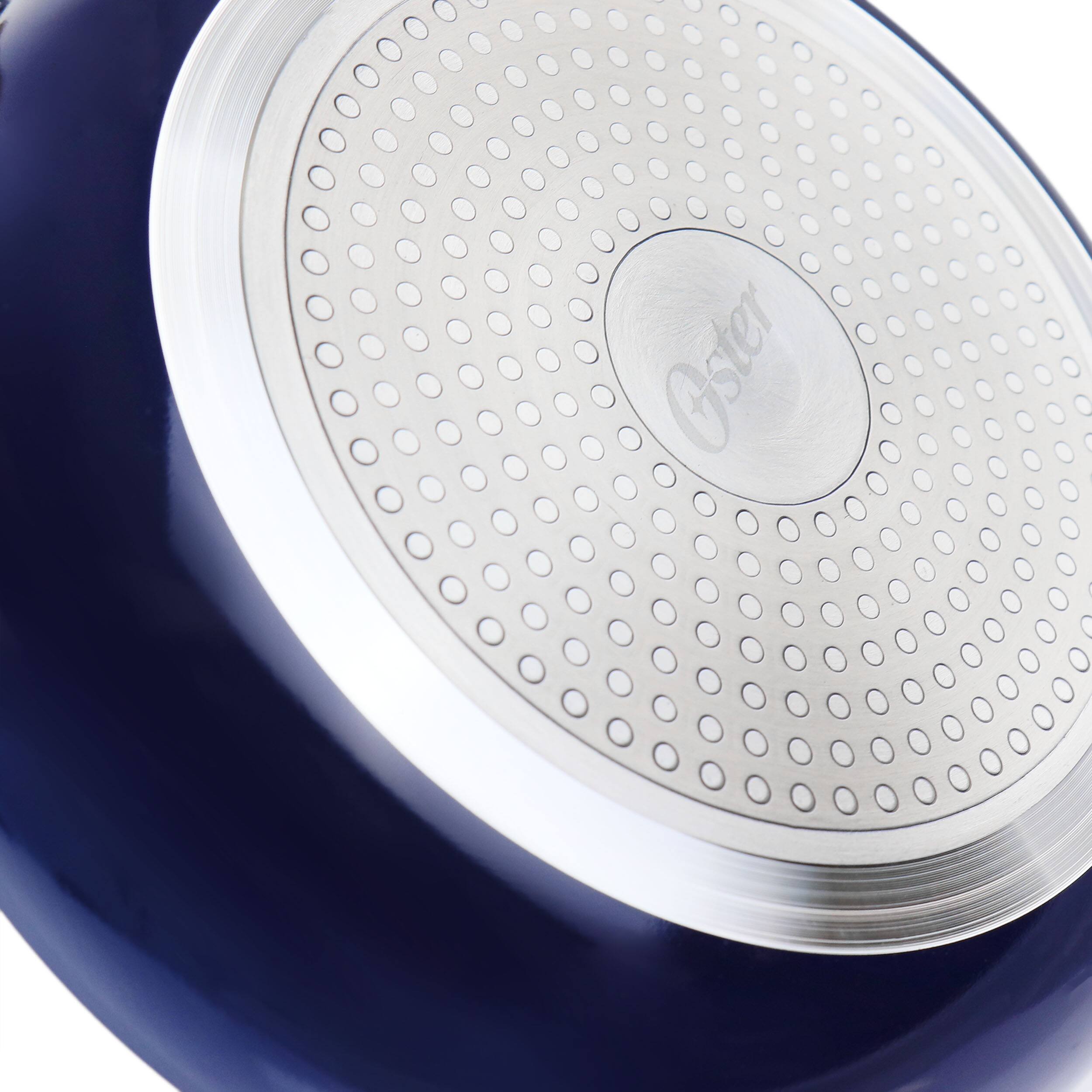 Alt View 7. Oster - Oster 7 Piece Non Stick Aluminum Cookware Set in Blue - Blue.