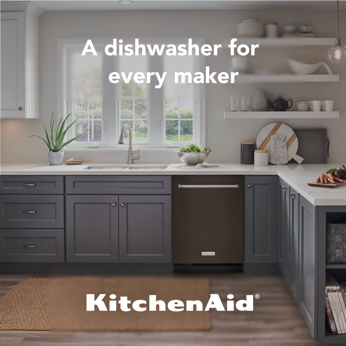 A dishwasher for every maker

KitchenAid