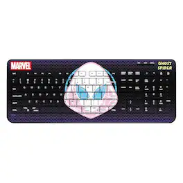 Keyscaper - Marvel Grid Wireless USB Keyboard - Spider-Gwen