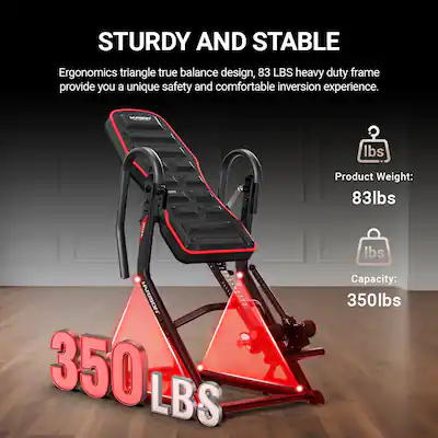 HARISON Heavy Duty Inversion Table for Back Pain Relief 350 LBS Capacity with 3D Memory Foam (BB407) Black HR-407B - Best Buy HARISON Heavy Duty Inversion Table for Back Pain Relief 350 LBS Capacity with 3D Memory Foam (BB407) Black HR-407B - Best Buy