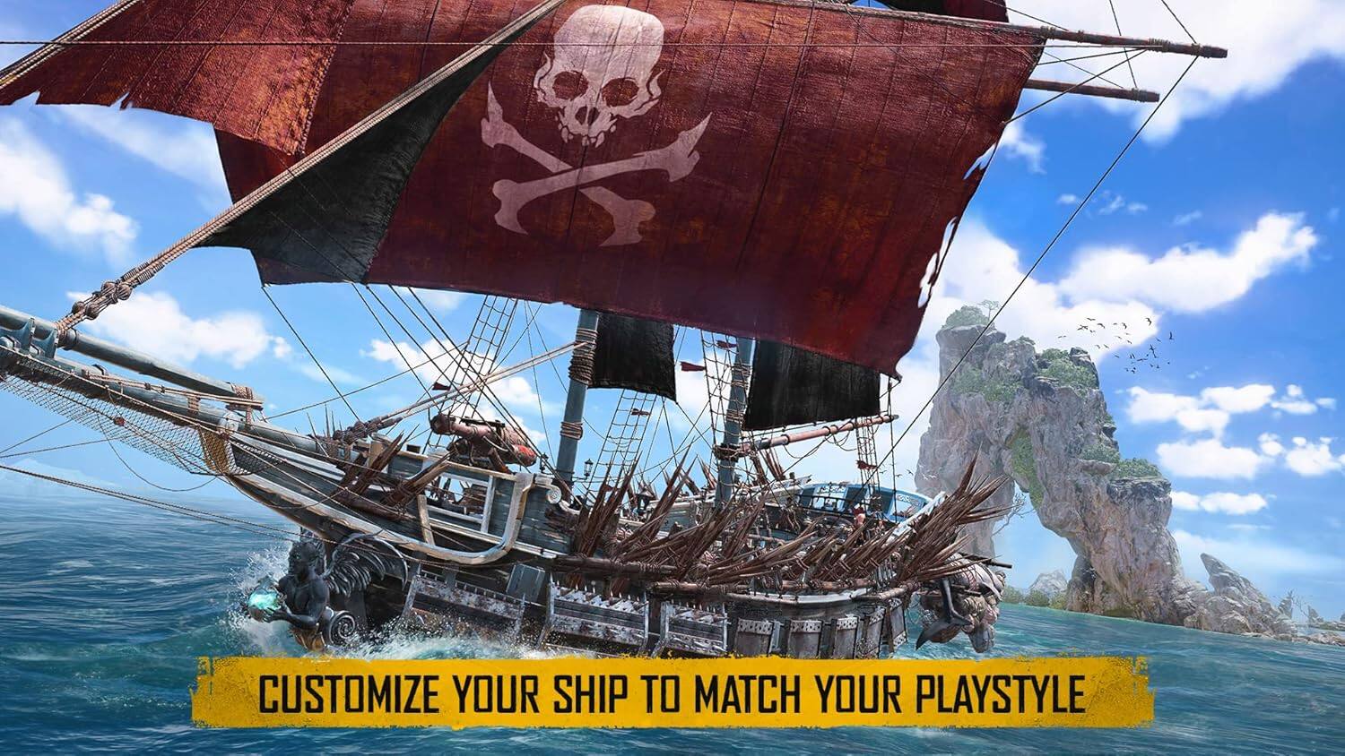 CUSTOMIZE YOUR SHIP TO MATCH YOUR PLAYSTYLE