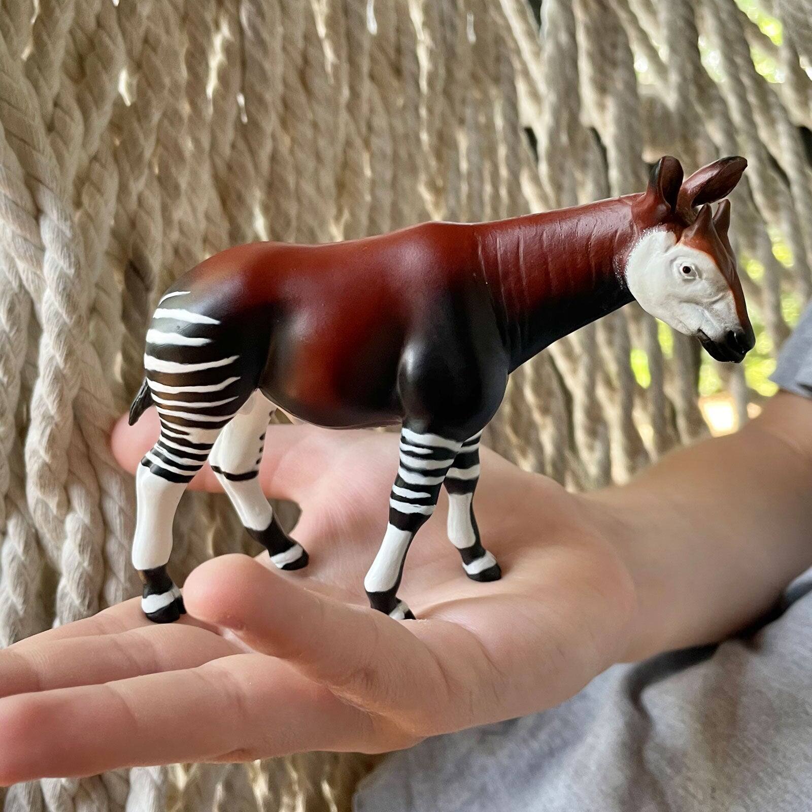 Alt View 3. Safari Ltd. - Okapi Toy Figurine.