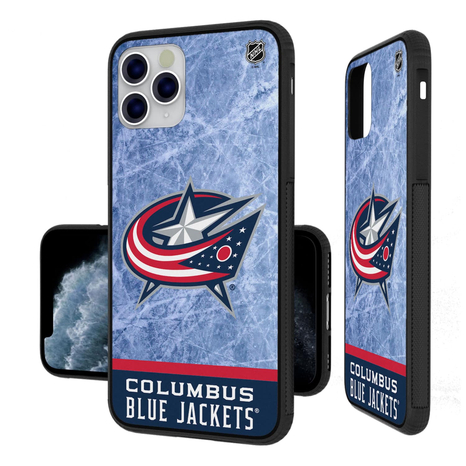 Keyscaper - NHL - Columbus Blue Jackets iPhone Bump Ice Design Case - 13 mini - Multicolor price history on PriceWatchPro
