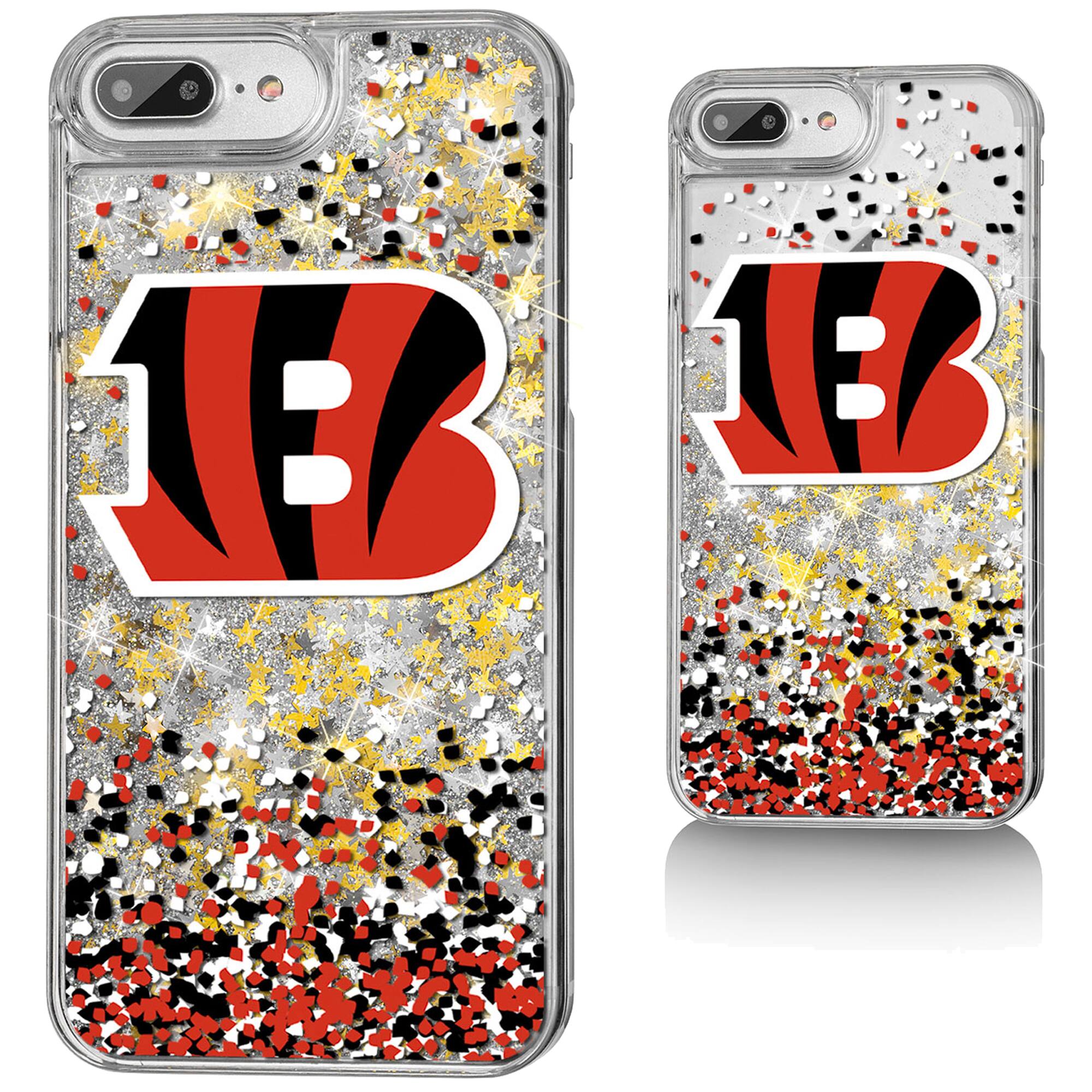 Keyscaper - NFL - Cincinnati Bengals iPhone Glitter Case with Confetti Design - 16 Pro Max - Multicolor price history on PriceWatchPro