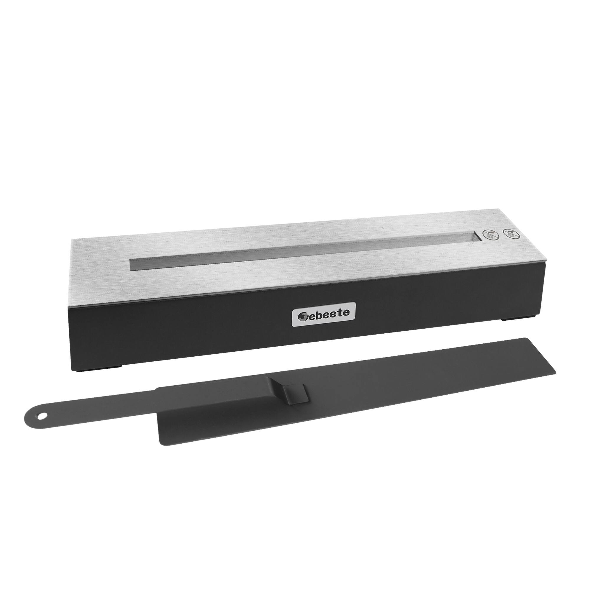 Alt View 1. Spaco - 13.7" Bio-Ethanol Ventless Fireplace, Smokeless Tabletop Fire Pit for Indoor and Outdoor - Black.