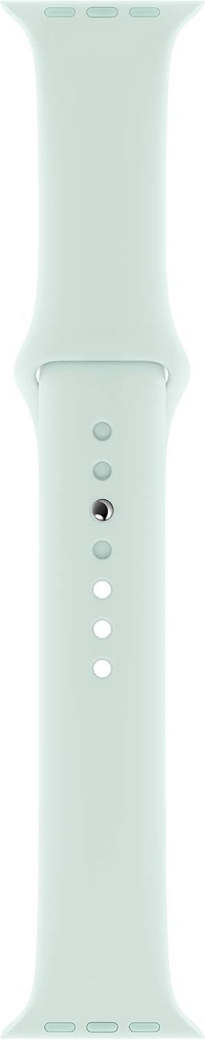 Alt View 4. Apple - Apple Watch Sport Band(44mm) - Seafoam - Regular - Green.