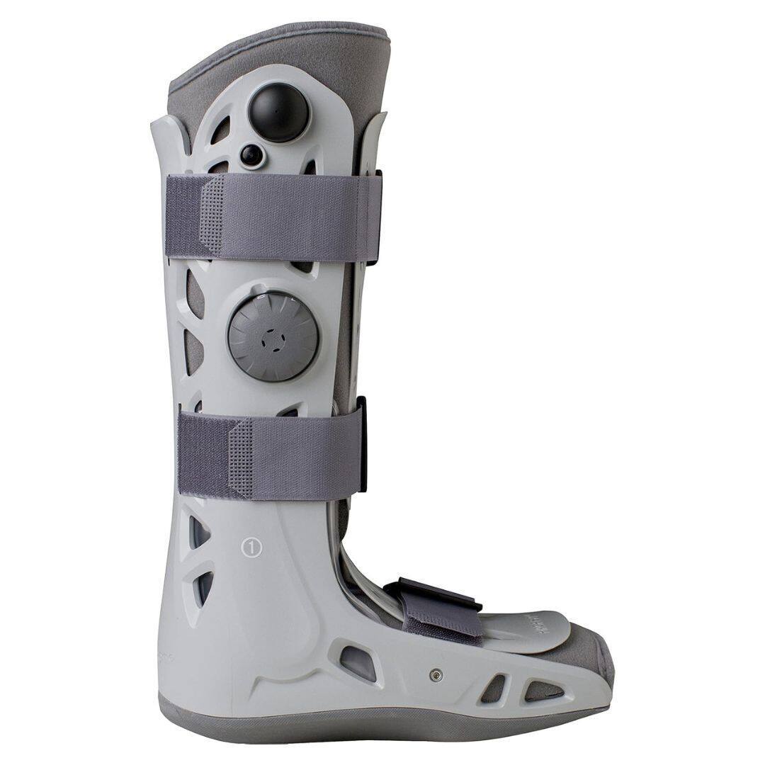 Angle. Aircast - Aircast AirSelect Standard Walker Brace / Walking Boot, Small - Black.