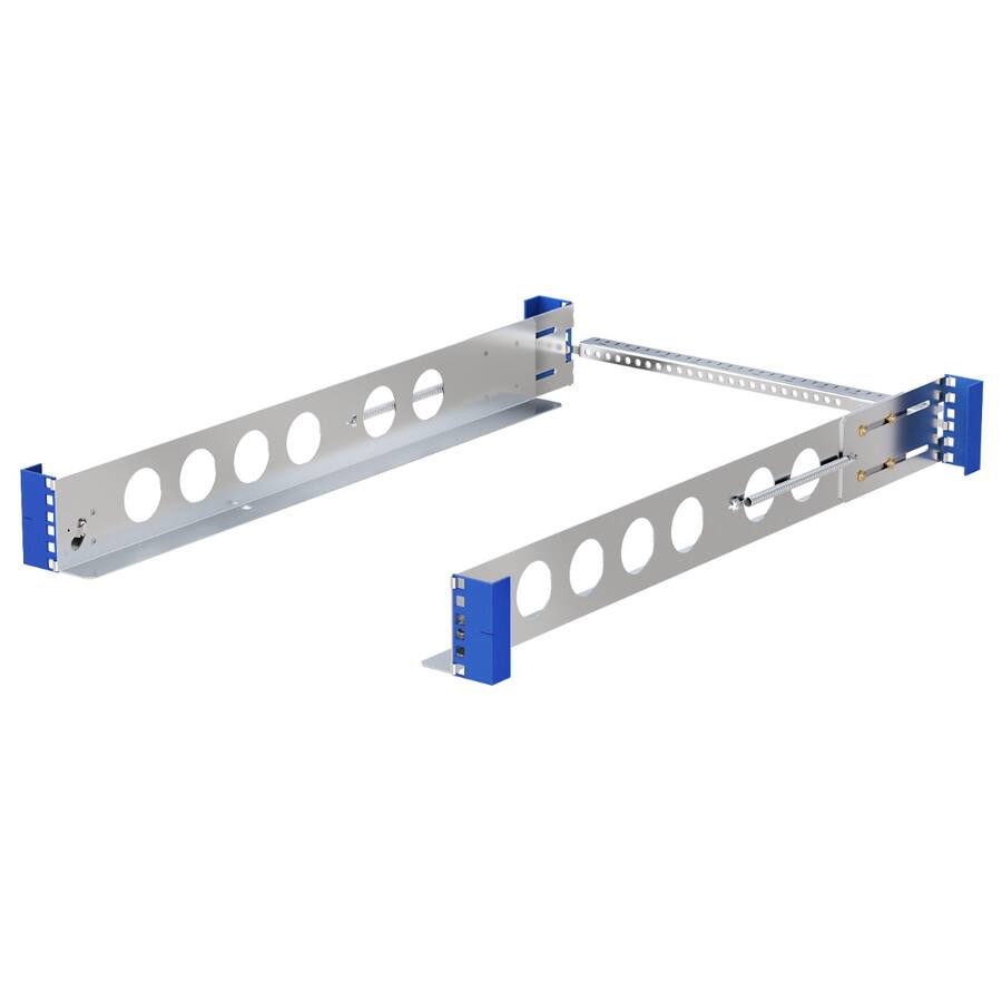 RackSolutions 2U Tool less Universal Rail 28in (D) with Tool less ...