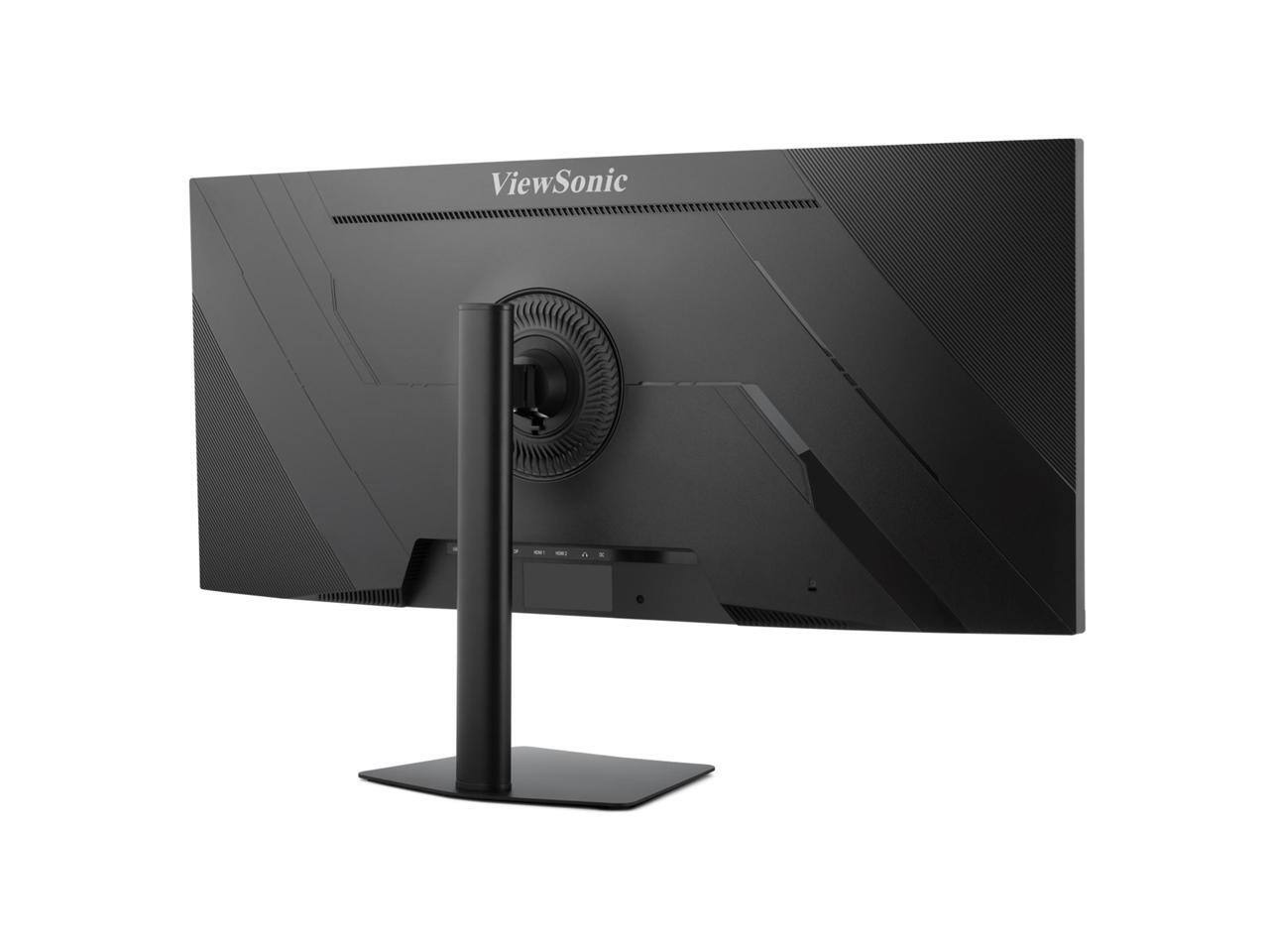 Alt View 4. ViewSonic - ViewSonic VG3820C 38" 1600p Curved IPS Monitor - USB-C, KVM, HDMI, DP, 300 Nit, 5ms, 75Hz, Speakers - Black.
