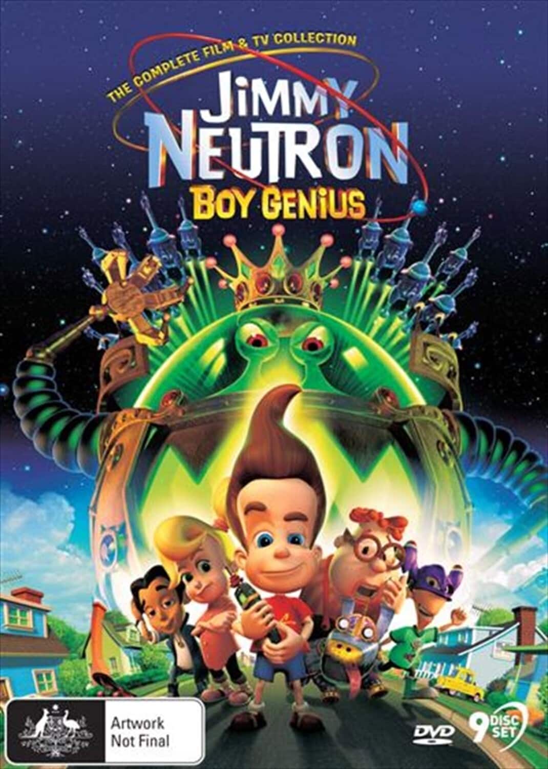 Jimmy Neutron Boy Genius: The Complete Film & TV Collection DVD
