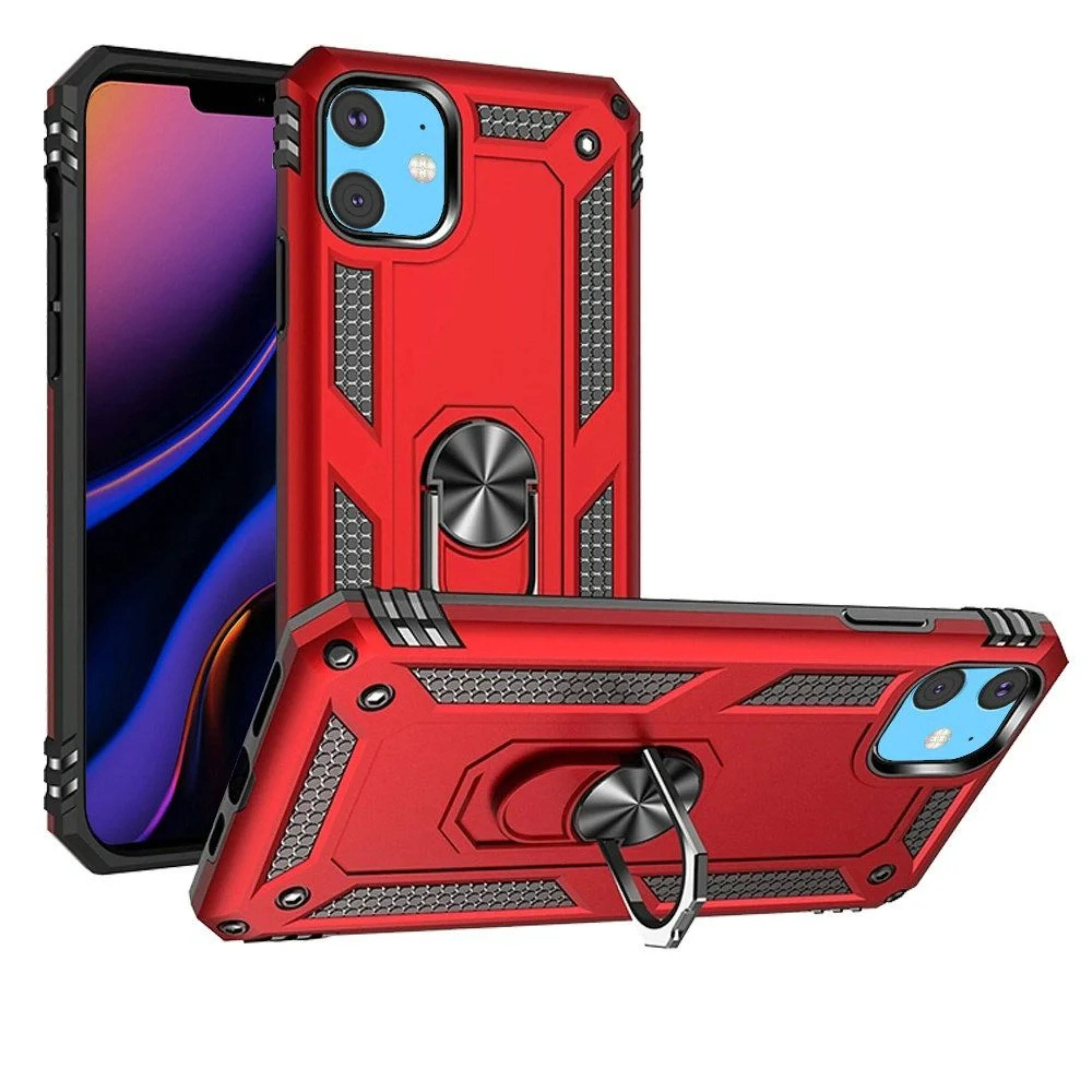 Kitcheniva Shockproof Hybrid Phone Case With Ring Stand For iPhone 15 ...