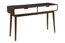 Manhattan Lane - Beautiful Sofa Table With 2 Drawers - Brown & White