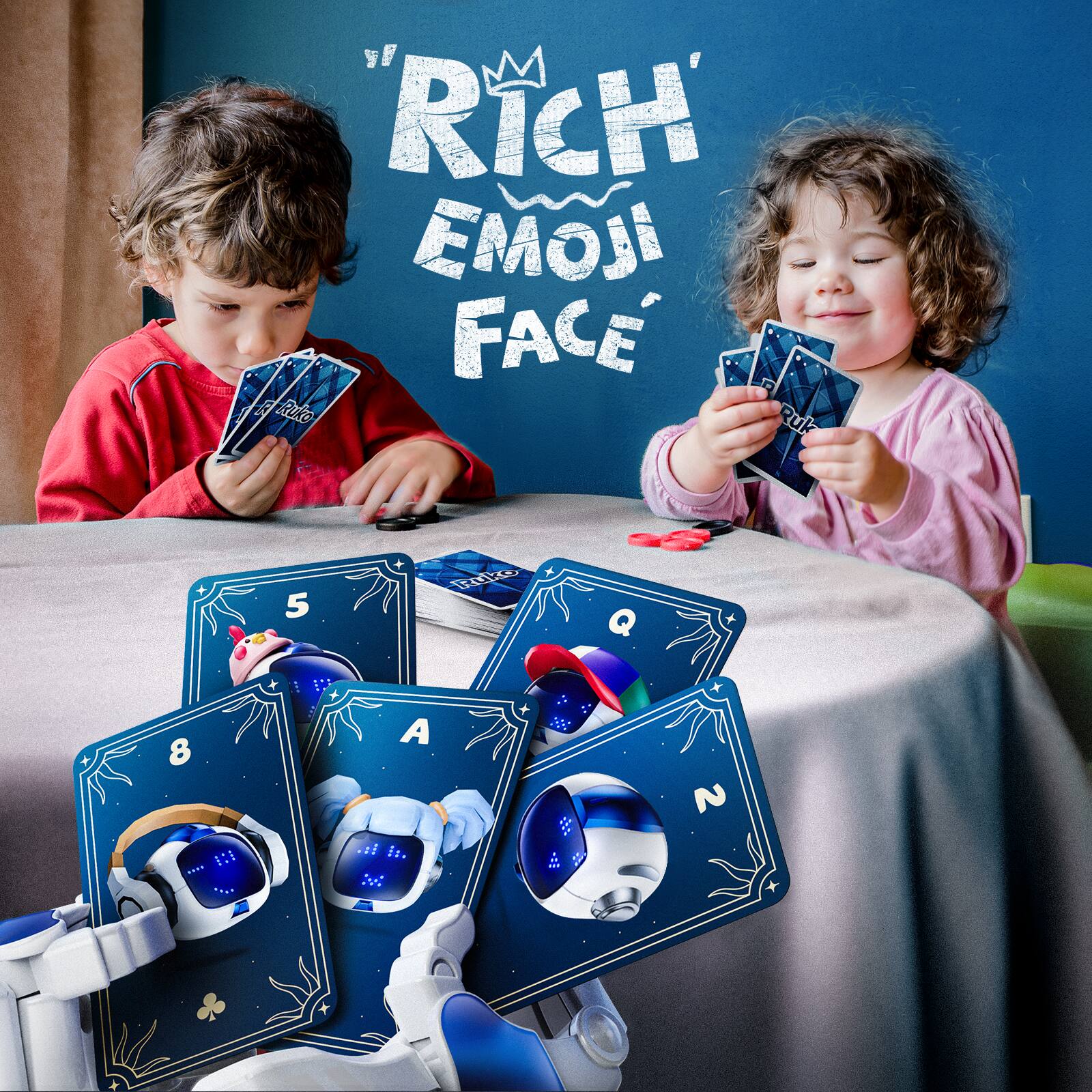 "RICH EMOJI FACE"

Ruko Ruk 5 Rk Q 8 A + 2