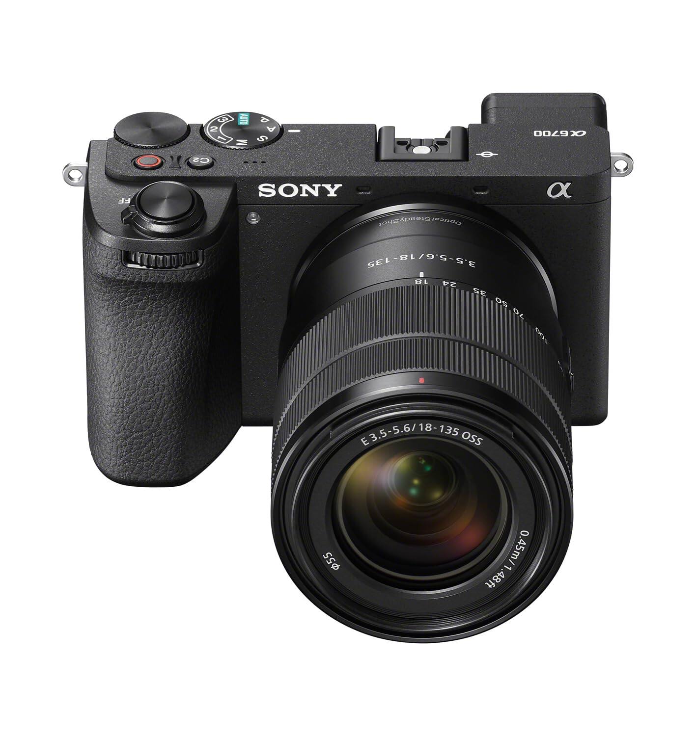 FF X 2 C5 A J = S SONY 00/930 00 SteadyShot OVOIs H ee 135 GEL-BL/SS-E a 12 24 SE Os OL 10 5.6/ 18 135 E E3.5-5.6/ 3 5 osS 55 0.45m/1 - 48ft