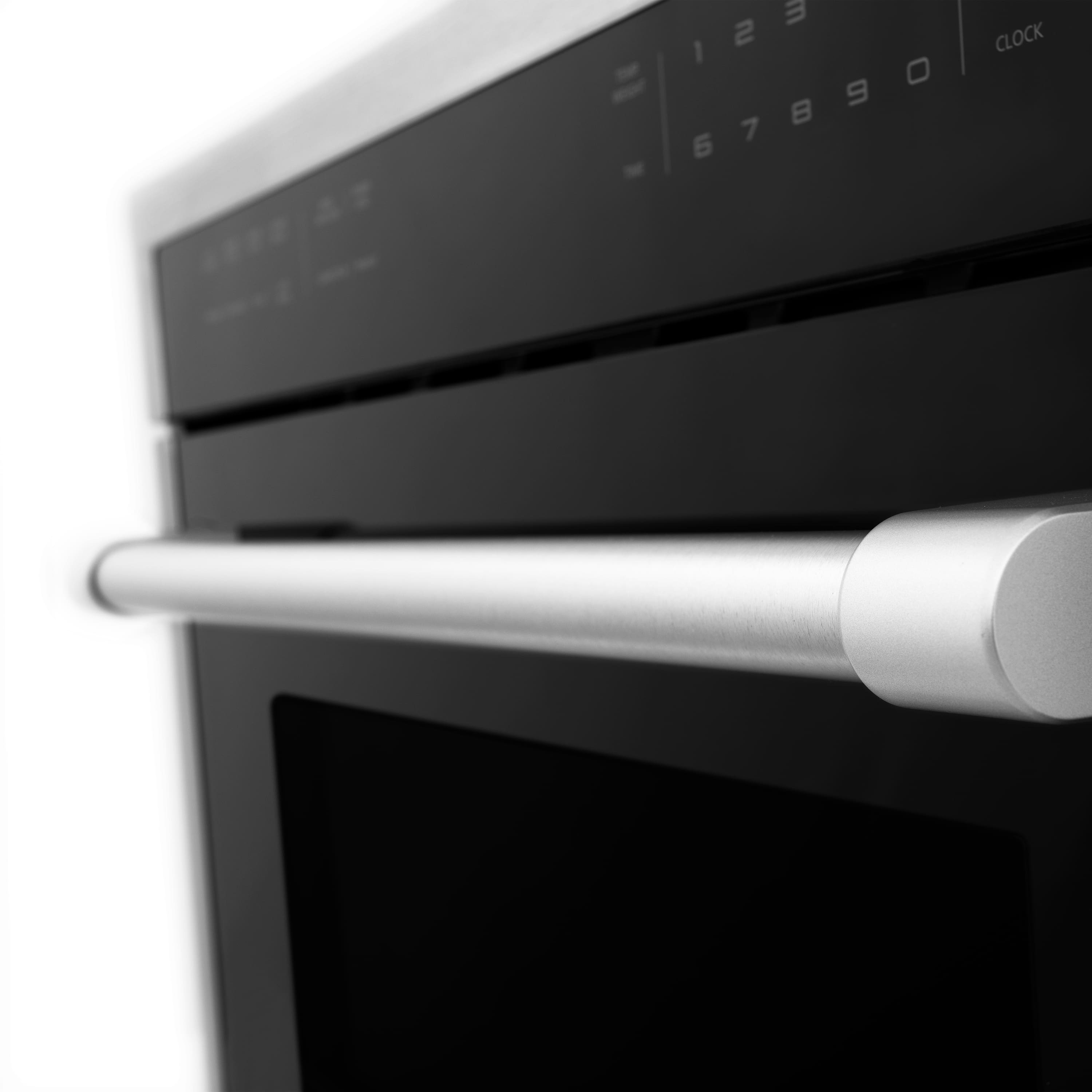 Alt View 16. ZLINE - 24" Convection Microwave Oven with Speed Cook - Stainless steel.