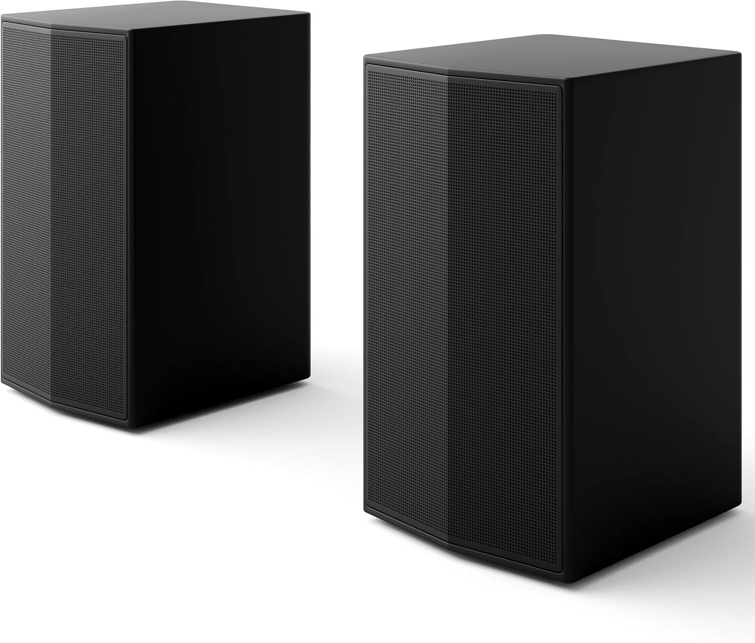 Alt View 6. LG - S40TR 4.1 Channel Soundbar with Rear Speakers Dolby Digital & DTS Digital Black - Black.