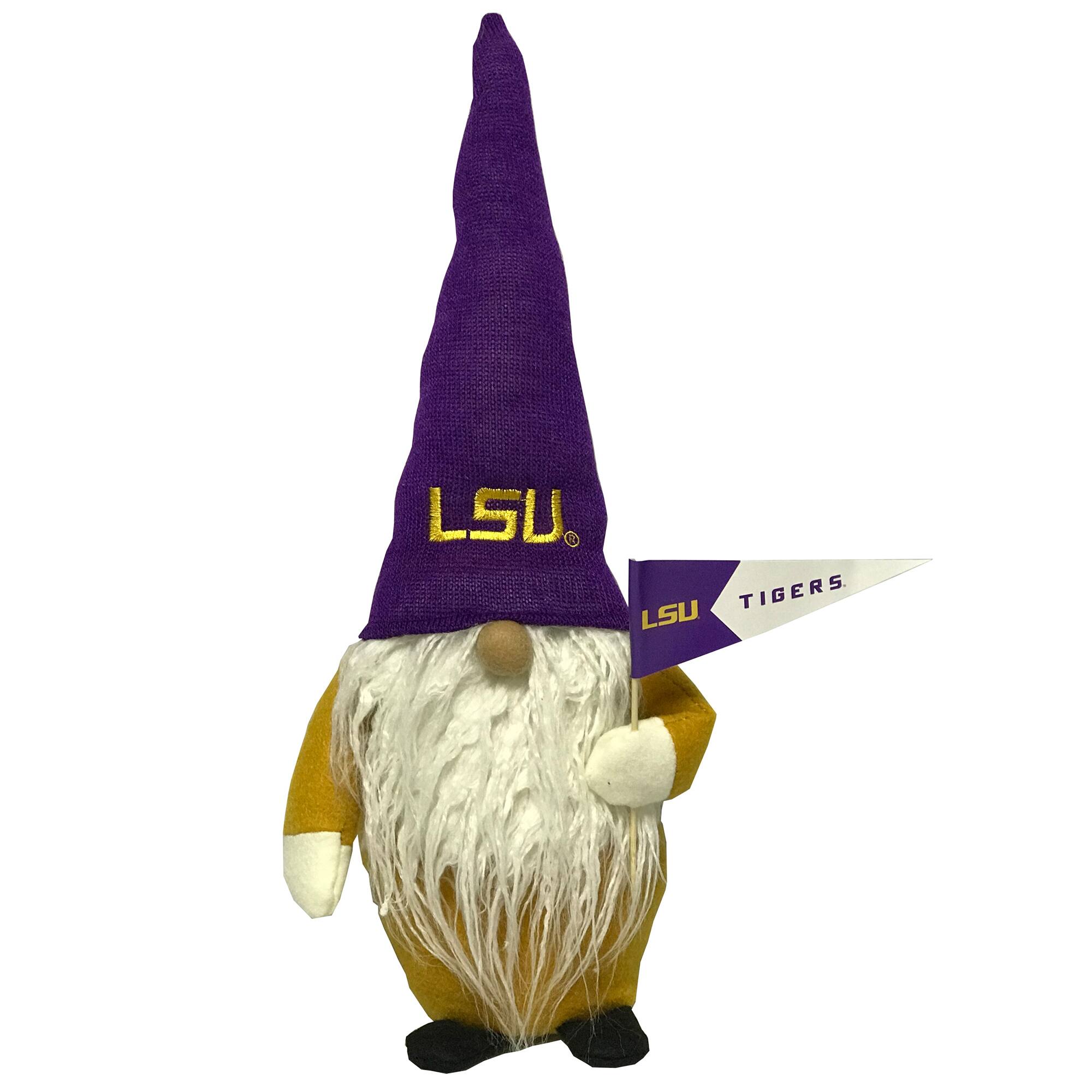 Santa's Workshop - LSU Tigers 12'' Gnome - Purple