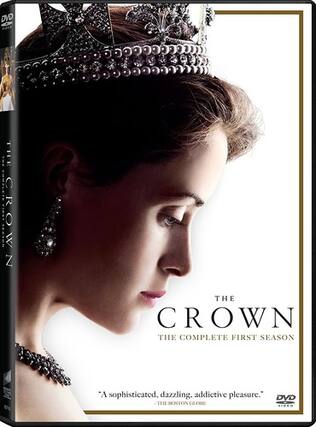 Front. The Crown: The Complete First Season - DVD.