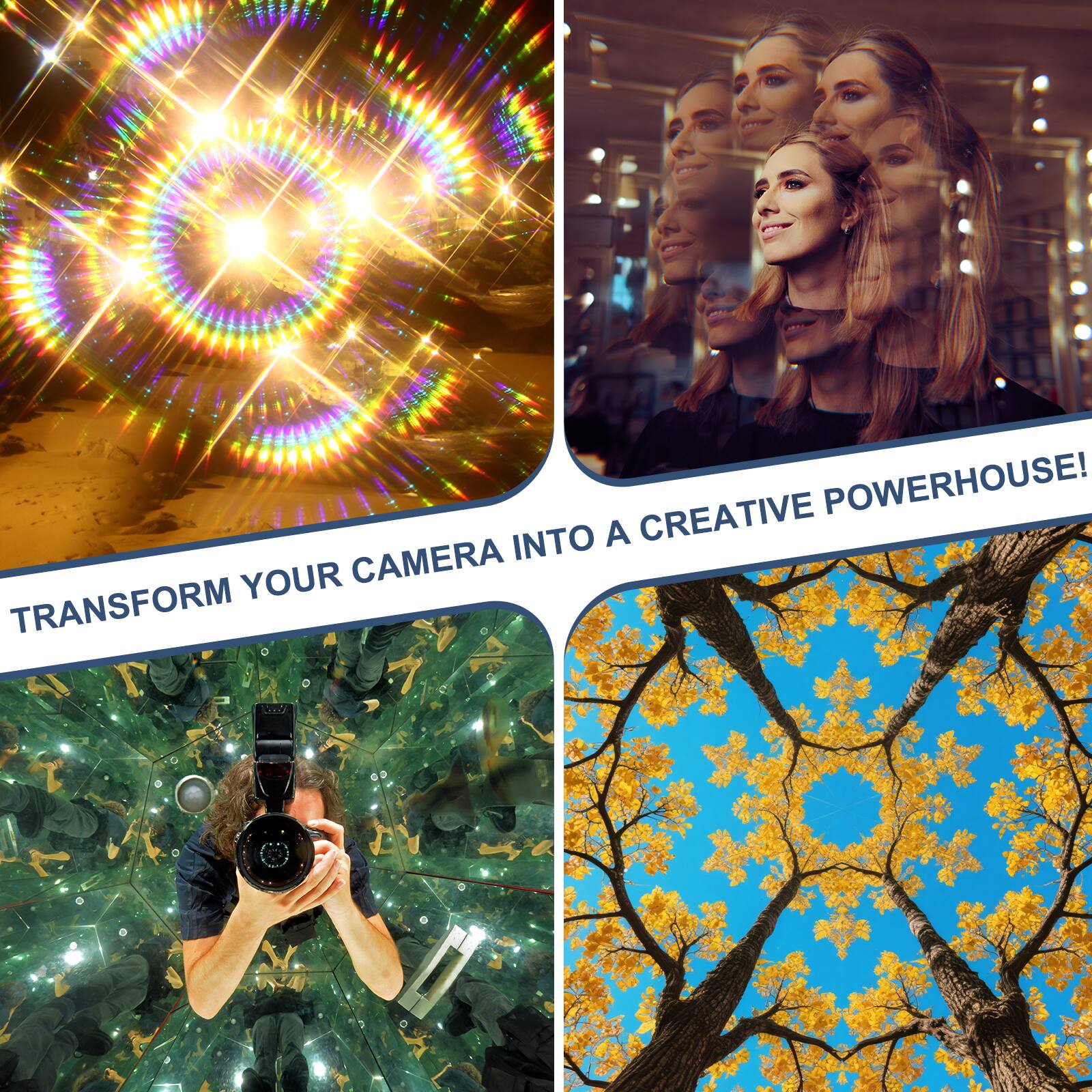 TRANSFORM YOUR CAMERA INTO A CREATIVE POWERHOUSE!