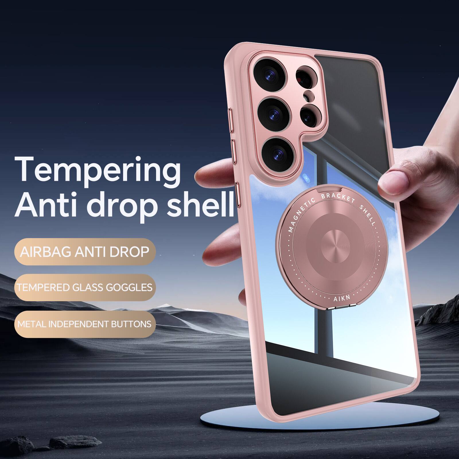 Tempering Anti drop shell  
AIRBAG ANTI DROP  
BRACKET MAGNETIC SHELL  
TEMPERED GLASS GOGGLES  
AIKN METAL INDEPENDENT BUTTONS