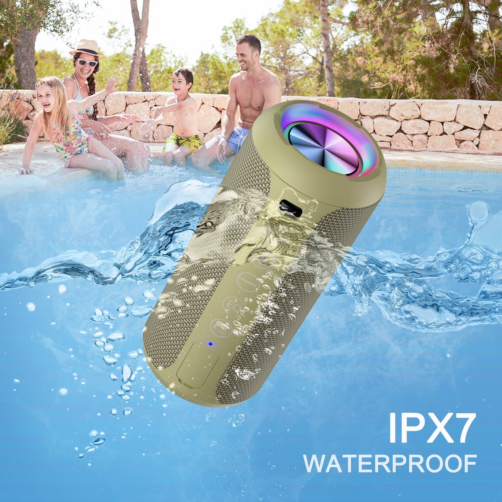 IPX7 WATERPROOF