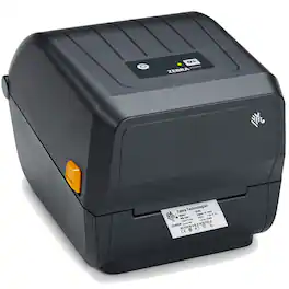 Zebra - ZD220T 203dpi Thermal Transfer Desktop Label Barcode Printer 4-Inch USB Shipping Retail Healthcare ZD22042-T0EG00EZ - Black