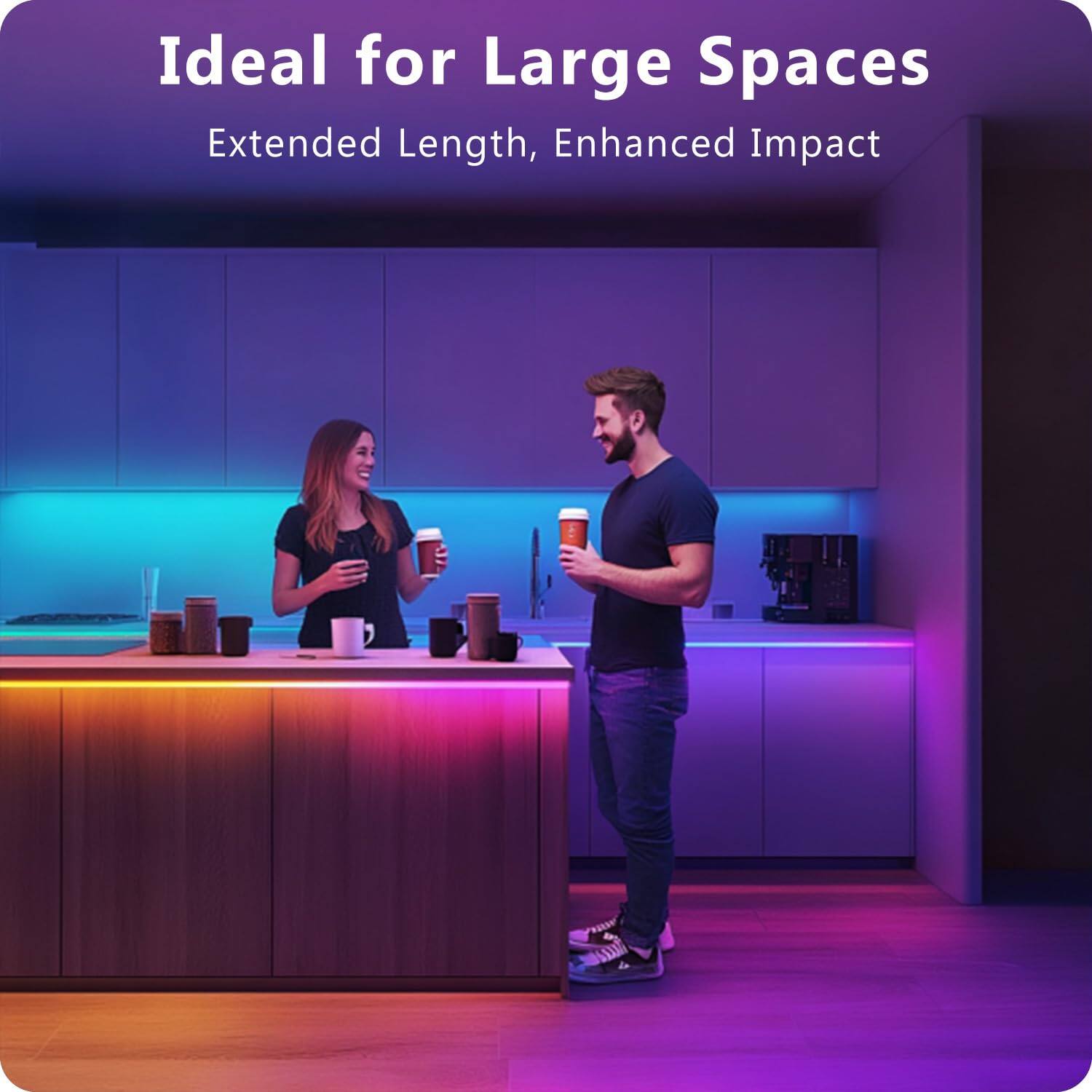 Ideal for Large Spaces  
Extended Length, Enhanced Impact