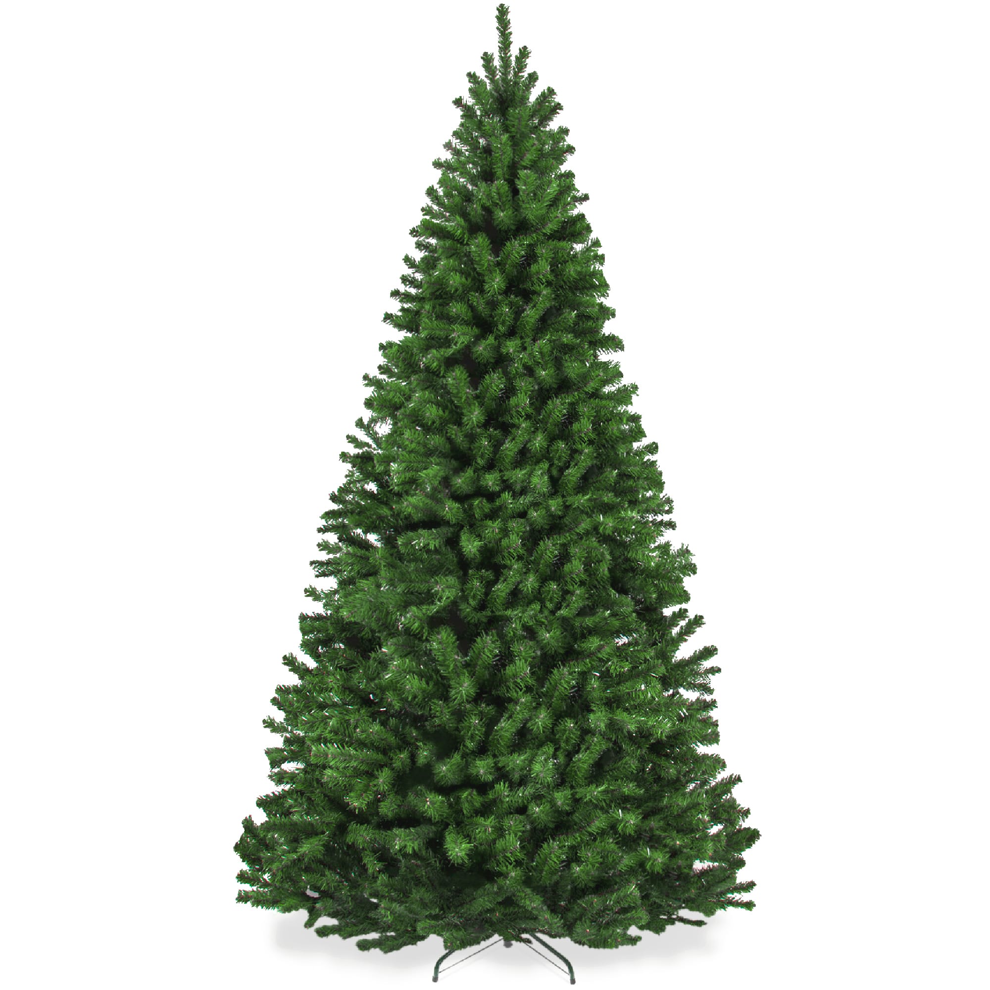 Best Choice Products - 9ft Premium Spruce Artificial Christmas Tree w/ Easy Assembly, Metal Hinges & Foldable Base - Green
