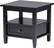 Angle. Simpli Home - Warm Shaker End Table - Black.
