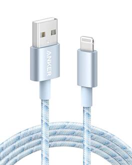 Anker - USB A to Lightning Cable(6FT, 1Pack) - Blue